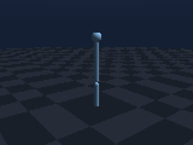 Native RGB camera render of AcrobotSwingup-v0