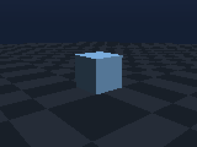 Native RGB camera render of ReactionWheelCube-v0